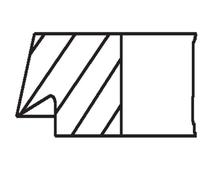 MAHLE ORIGINAL 082 32 N0 Kit fasce elastiche per BMW 3 Limousine (E30) 7 (E32)