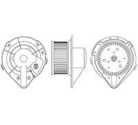 Mahle AB 172 000S Ventola per Interni