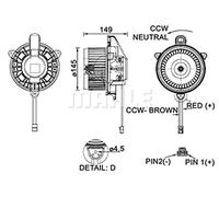 MAHLE AB 277 000P - Rivestimento interno BEHR Premium Line