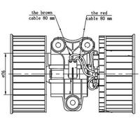 MAHLE AB 81 000S Ventilatore abitacolo per BMW 5 Sedan (E39) X5 (E53)