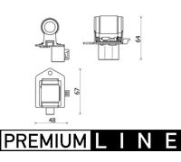 MAHLE ABR 156 000P Resistenza, Ventilatore abitacolo per ALFA ROMEO,FIAT,OPEL,VA