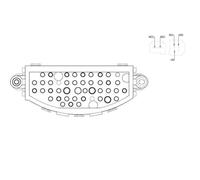 Mahle ABR 22 000S Regolatore di Ventola A/C e Resistenza