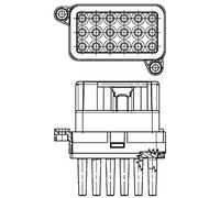 MAHLE ABR 95 000P Regolatore Ventitlatore abitacolo