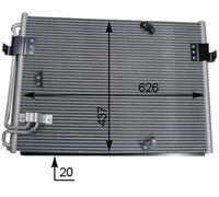 MAHLE AC 174 000S Condensatore, Climatizzatore per BMW