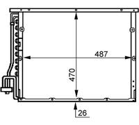 MAHLE AC 179 000S Condensatore, Climatizzatore per BMW