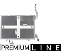 MAHLE ORIGINAL AC 22 000P Condensatore climatizzatore