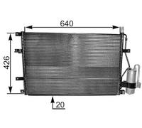Condensatore radiatore climatizzazione AC 227 000S MAHLE per VOLVO 850 S70 V70 I