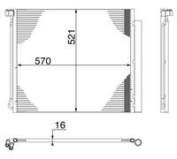 MAHLE AC 269 000S Condensatore, Climatizzatore per BMW