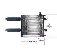 MAHLE AC 286 000S Condensatore climatizzatore