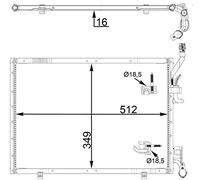 MAHLE AC 31 000P Condensatore climatizzatore
