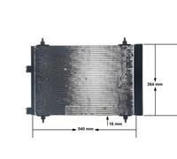 MAHLE AC 315 000S Condensatore climatizzatore
