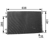 MAHLE AC 360 001S Condensatore, Climatizzatore per RENAULT
