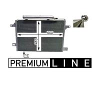 Mahle AC 369 000P Condensatore Climatizzatore Per Mercedes-Benz W169 W245