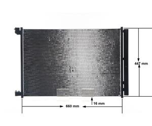 MAHLE AC 412 000S Condensatore climatizzatore