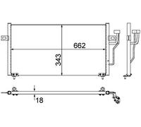 MAHLE AC 458 000S A/C