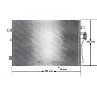 MAHLE AC 46 000S Condensatore climatizzatore