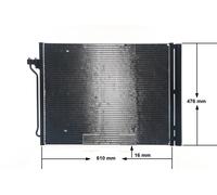 MAHLE AC 463 000S Condensatore, Climatizzatore per BMW,BMW (BRILLIANCE),ROLLS-RO