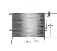 MAHLE AC 502 001S Condensatore climatizzatore