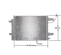 Condensatore, impianto di climatizzazione MAHLE AC 509 000S
