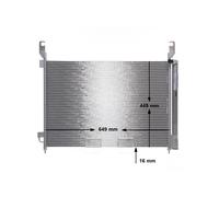 MAHLE AC 588 000P Condensatore climatizzatore
