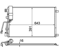 MAHLE AC 605 000S A/C
