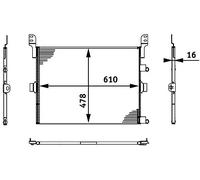 MAHLE AC 673 000P A/C