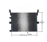 MAHLE AC 673 000S Condensatore climatizzatore