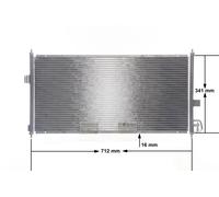 MAHLE ORIGINAL AC 674 000S Condensatore climatizzatore