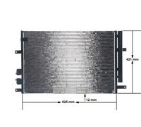 Mahle Original Condensatore climatizzazione AC 693 000S per Alfa Romeo Spider