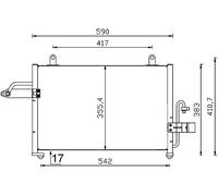 MAHLE AC 715 000S A/C