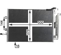 MAHLE ORIGINAL AC 720 000P Condensatore climatizzatore