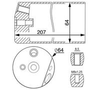 MAHLE AD 14 000S Essiccatore, Climatizzatore per MERCEDES-BENZ