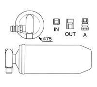 MAHLE AD 161 000S phon e accumulatore per filtro