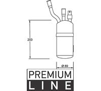 MAHLE AD 40 000P phon e accumulatore filtro