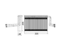 Mahle AE 113 000s Vaporizzatore Climatizzatore per BMW E81 E87 E82 E88 E90 E91
