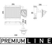 MAHLE AE 159 000P Evaporatore, Climatizzatore per BMW,BMW (BRILLIANCE)
