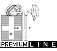 MAHLE ORIGINAL AE 3 000P Evaporatore climatizzatore