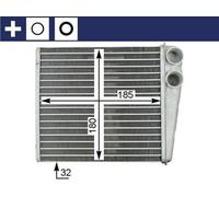 MAHLE AH 208 000S Scambiatore calore per riscaldamento abitacolo per VW CC (358)