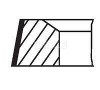 MAHLE Anelli Di Pistone Set Di Anelli Di Pistone Pinza Per Porsche 356 Coupe