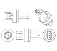 MAHLE ASE 13 000P Interruttore a pressione, Climatizzatore per CHRYSLER,DODGE,JE