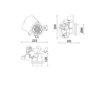 Mahle CE 40 000P Radiatore Ricircolo Gas per VW Polo Audi A1 Seat Ibiza IV