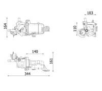 MAHLE ORIGINAL Radiatore EGR