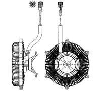 MAHLE CFC 216 000P Frizione ventola