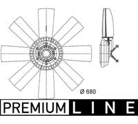 MAHLE ORIGINAL CFF 432 000P Ventola radiatore