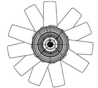 MAHLE CFF 490 000P Ventola radiatore