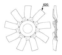 MAHLE CFW 91 000P ventola