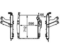 MAHLE CI 104 000P Intercooler