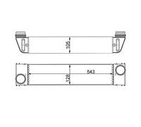 Mahle CI 193 000S Scambiatore Di Calore Per BMW E60 E61 E63 E64 E65 E66 E67