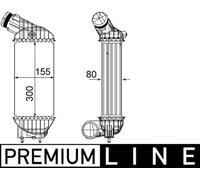 MAHLE CI 199 000P Intercooler