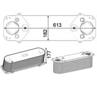 MAHLE CI 231 000P Intercooler per ERF,FAP,FORD,MAN,MERCEDES-BENZ,NEOPLAN,PLAXTON